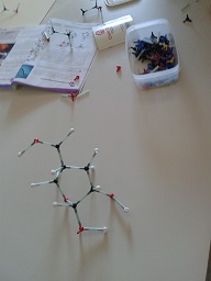 Modellini di molecole