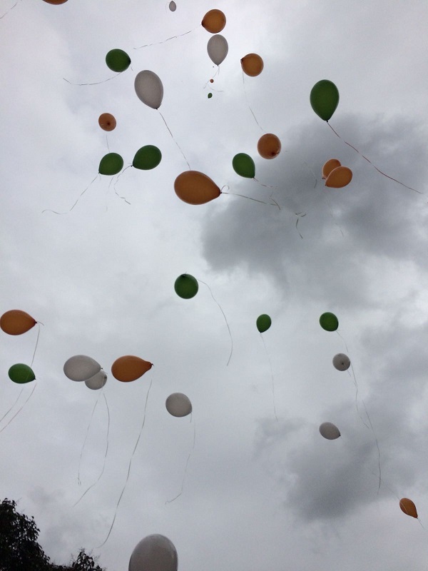 palloncini in volo