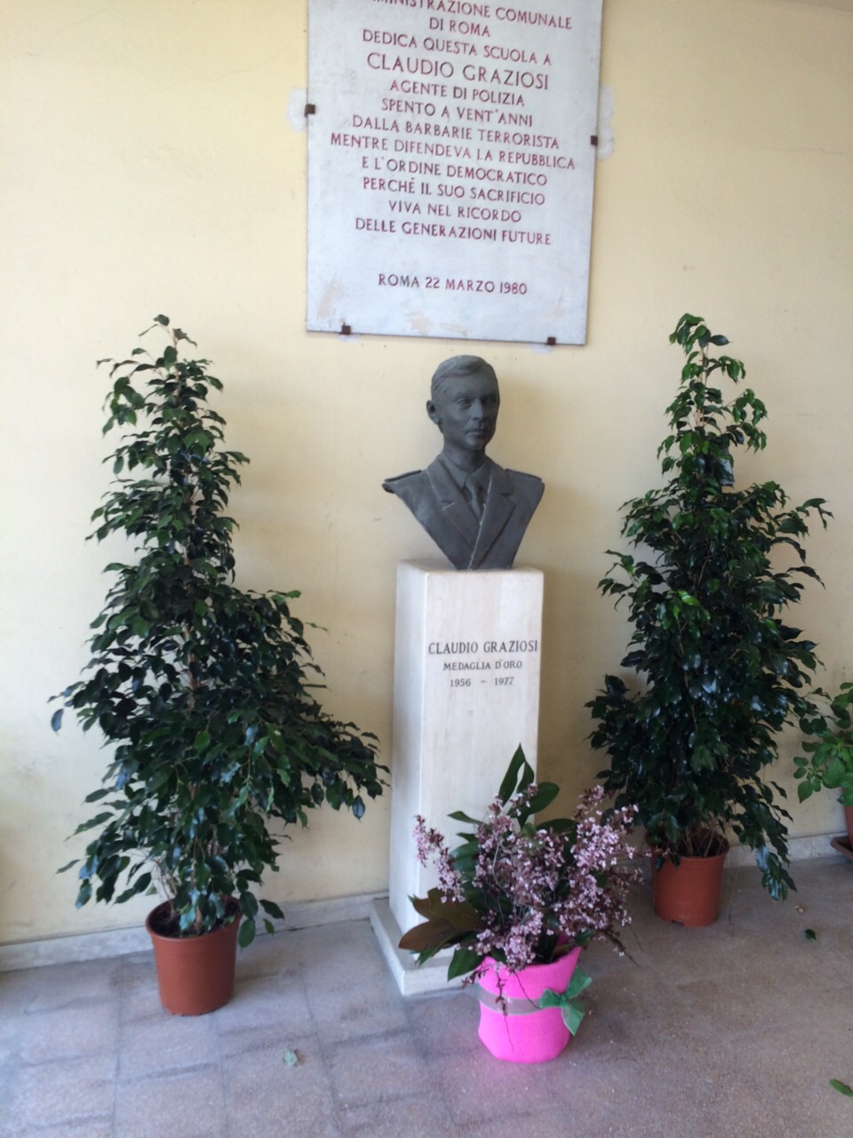 busto di claudio graziosi