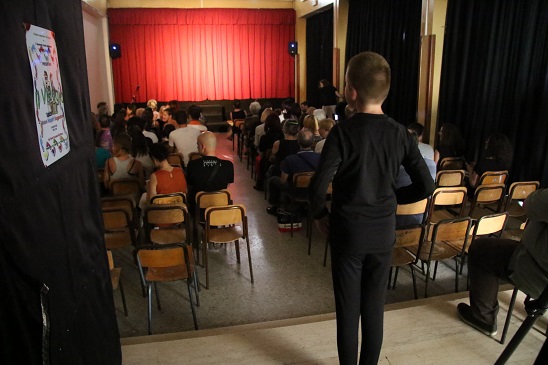 dal palco