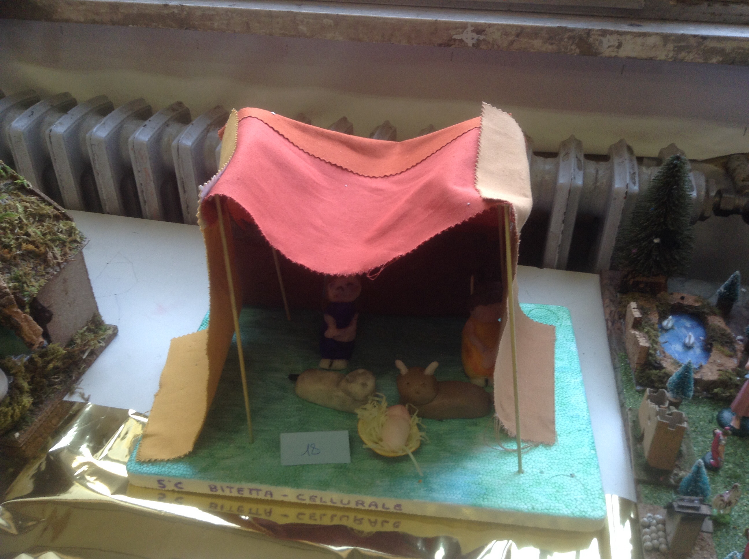presepe di stoffe