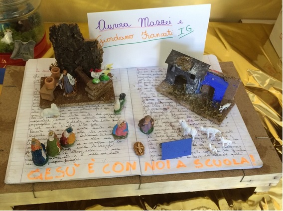 presepe e quaderno