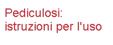 pediculosi